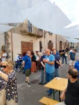 partecipanti al raduno in piazza Cavour