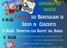 Fanfara provinciale dei Bersaglieri di Siena (23 agosto 2026)